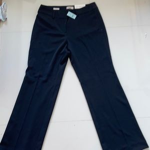 NWT Black Ann Taylor Loft 10P Curvy Pant